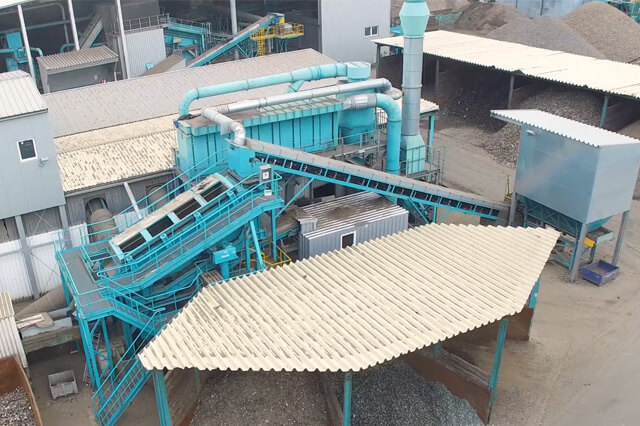 Car recycling plant with screening machine from SPALECK