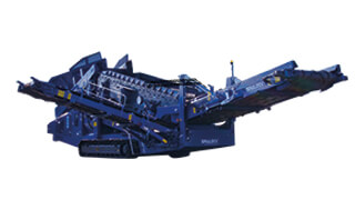 Mobile Siebanlage mit SPALECK Siebtechnologie