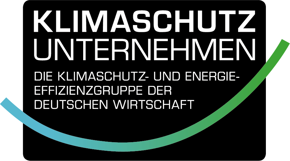 Logótipo do Grupo para a Proteção do Clima e a Eficiência Energética da Economia Alemã.
