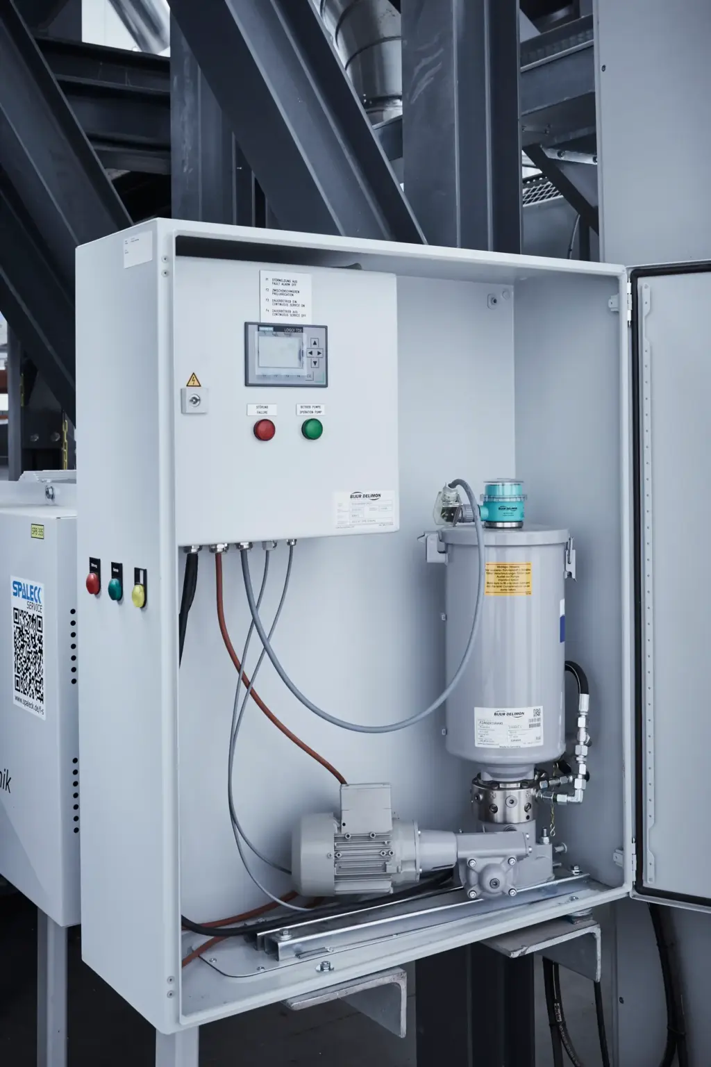 Unidade de controlo da unidade de lubrificação centralizada SPALECK LubricationCONTROL