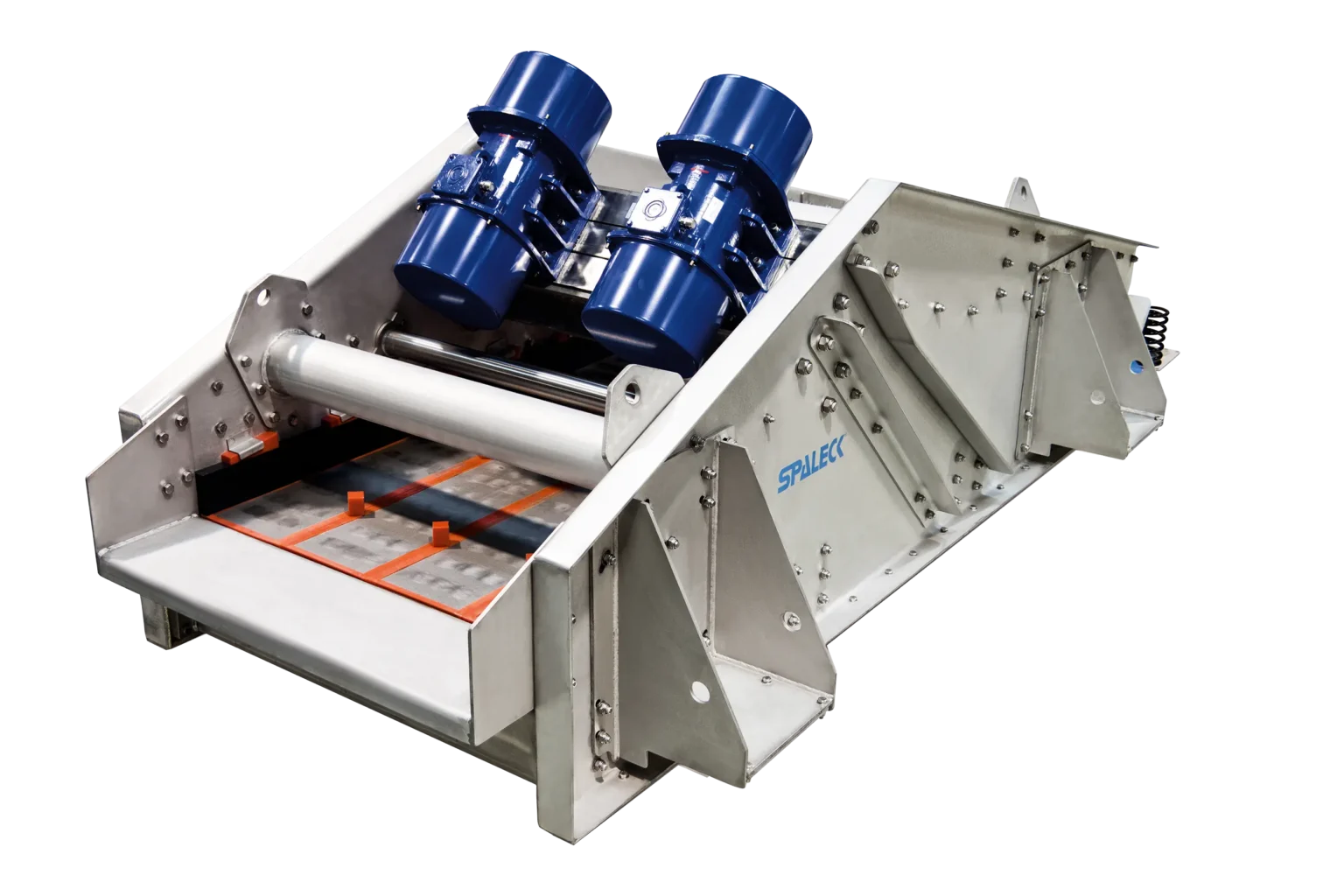 Máquina de peneiramento com drenagem da SPALECK