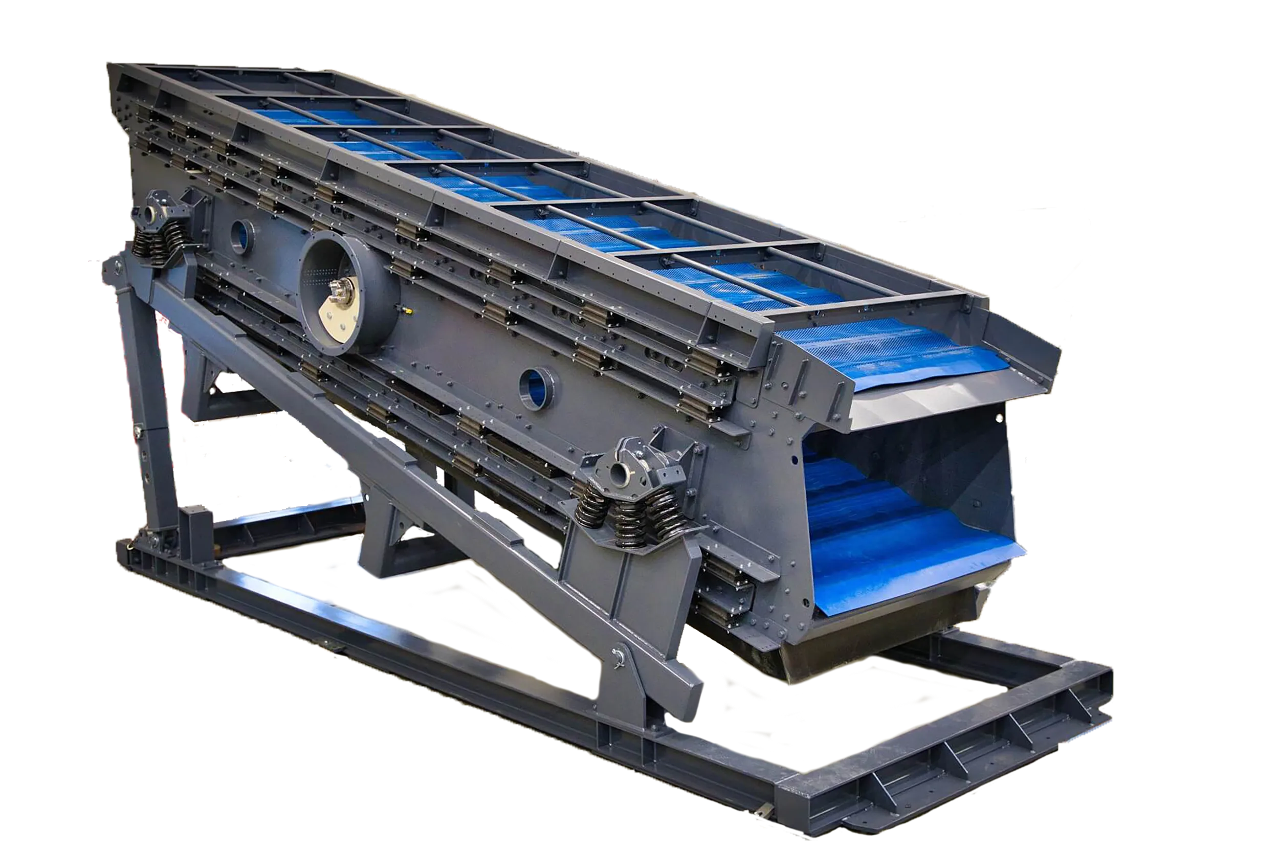 Máquina de peneiramento industrial para a produção de fertilizantes